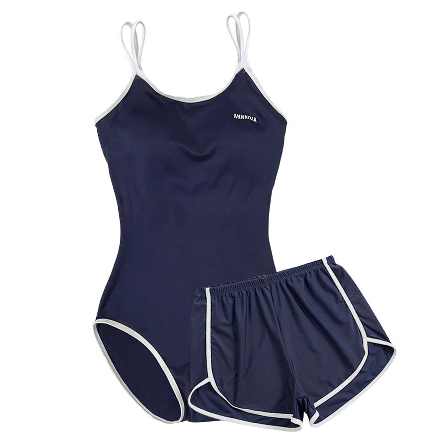 Badeanzug für Damen 2025 – Neuer Stil, figurformend und bauchbedeckend – Konservativer Slim-Fit-Badeanzug für Mädchen und Frauen