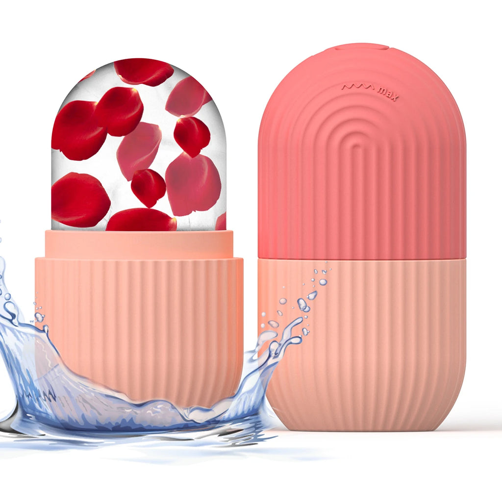 Silikon Eis-Würfel-Form für Gesicht – Kühlender Beauty-Eisroller