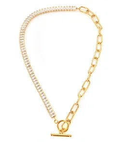 Quadratische Anhänger-Halskette aus Edelstahl mit feiner Kette für Damen