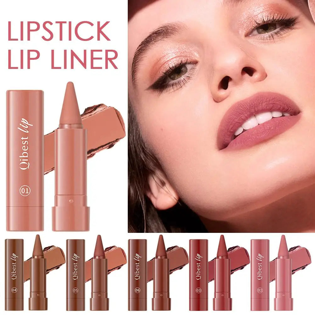 Lip Tint Stift & Lipliner – Matt, Wasserfest & Langanhaltend