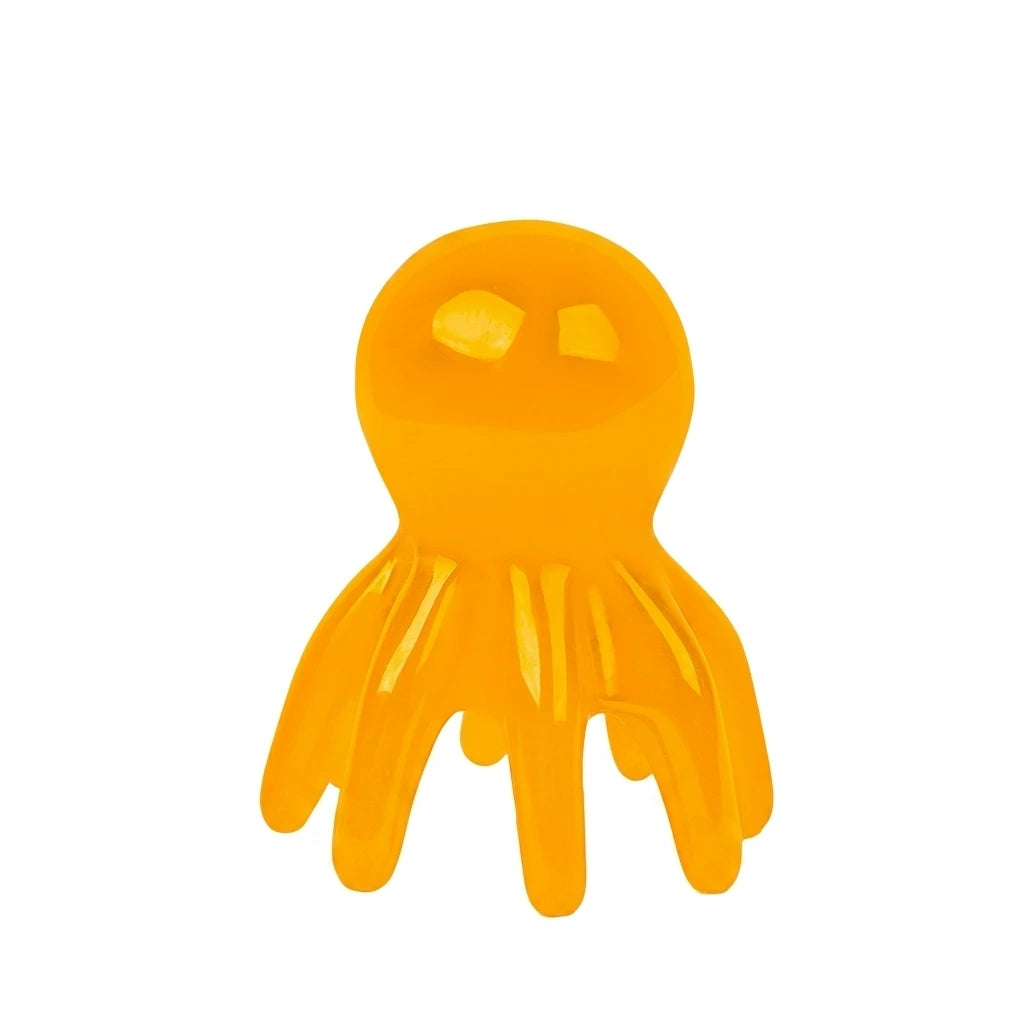 Oktopus-Massagekamm aus Harz – Kopfhaut-Massage & Meridian-Gua-Sha