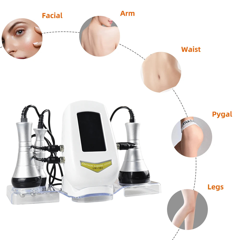 3-in-1 Körperstraffungs-Massagegerät – Kavitation, Lifting & Spa