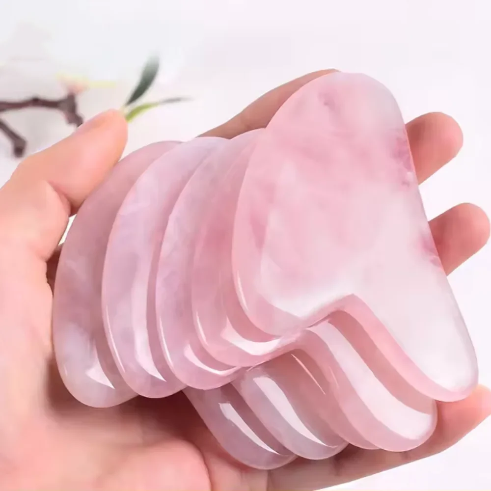 Jade Gua-Sha Gesichtsmassage-Brett – Natürliche Hautpflege & Entspannung