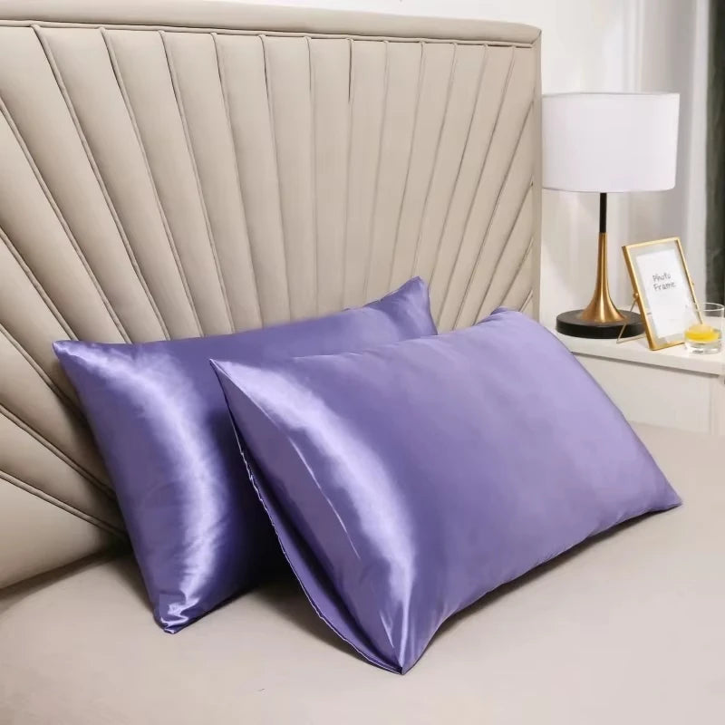 100 % Seiden-Kissenbezug, seidiger Satin-Kopfkissenbezug, Beauty-Kissenbezug für glänzendes Haar, komfortabler Kissenbezug für Wohn- und Schlafzimmerdekoration