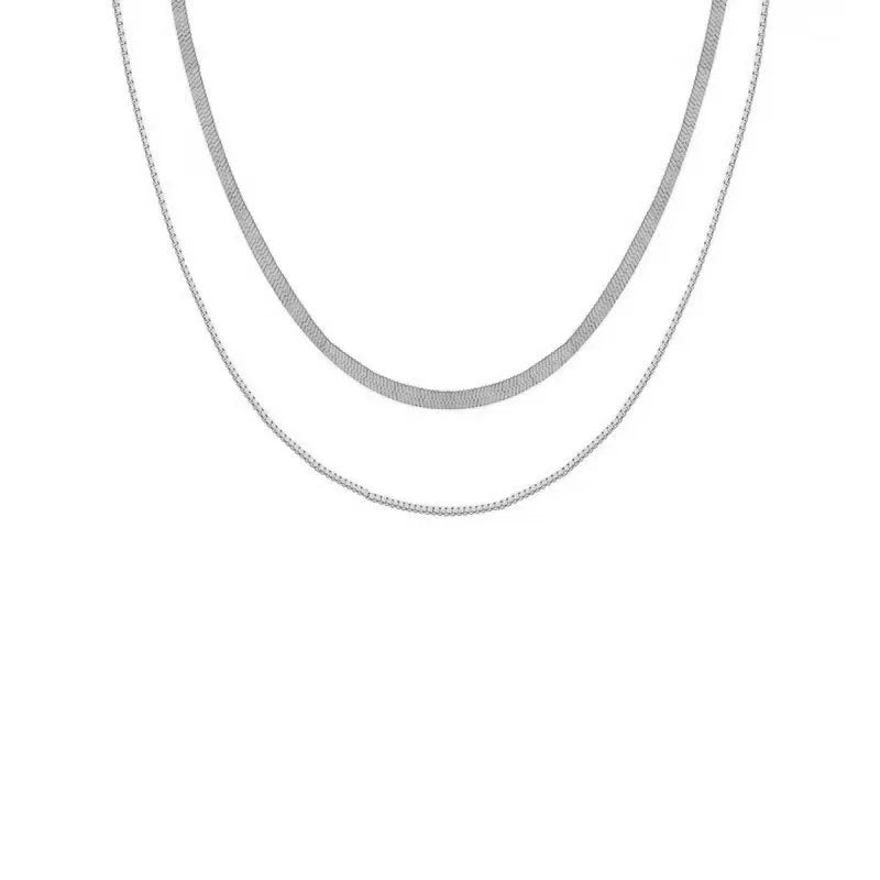 Herzförmige Anhänger-Halskette aus Edelstahl – Wasserfester Metallschmuck für Damen