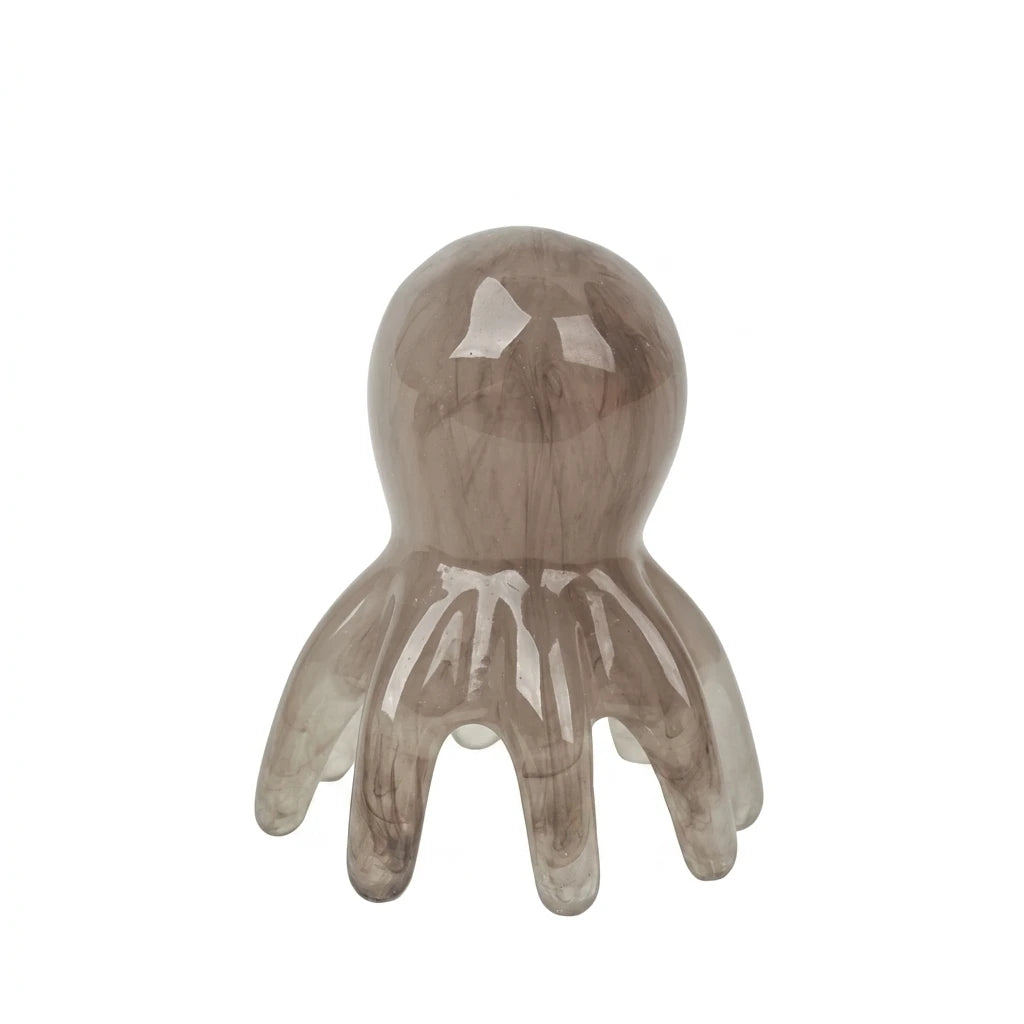 Oktopus-Massagekamm aus Harz – Kopfhaut-Massage & Meridian-Gua-Sha