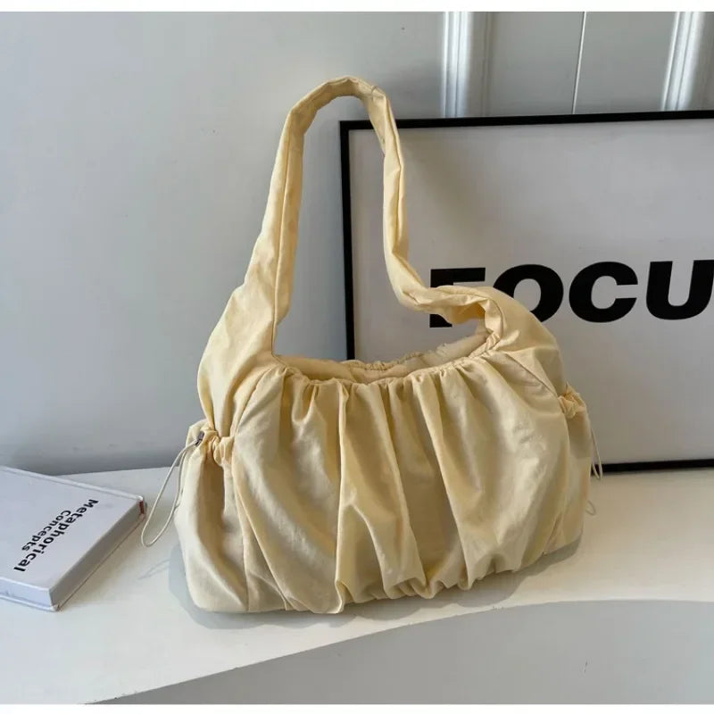 Nylon Shopper Tasche Damen – Große Schultertasche für Uni & Alltag