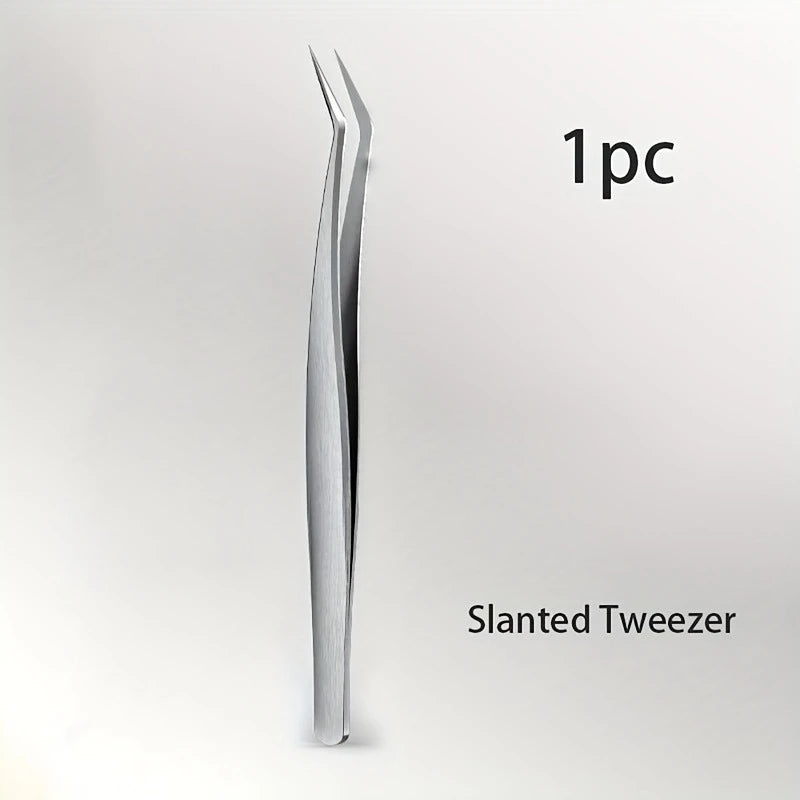 Präzisionspinzette Edelstahl – Augenbrauen, Pickel & Mitesser