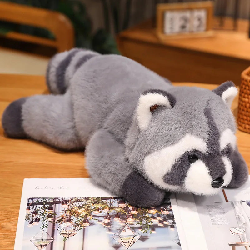 Panda Plush Comfort Soft Animal Plush Raccoon Fox Bear Floor Cushion Birthday Gifts Soft Pillow Toys for Girls Gift Room Decor