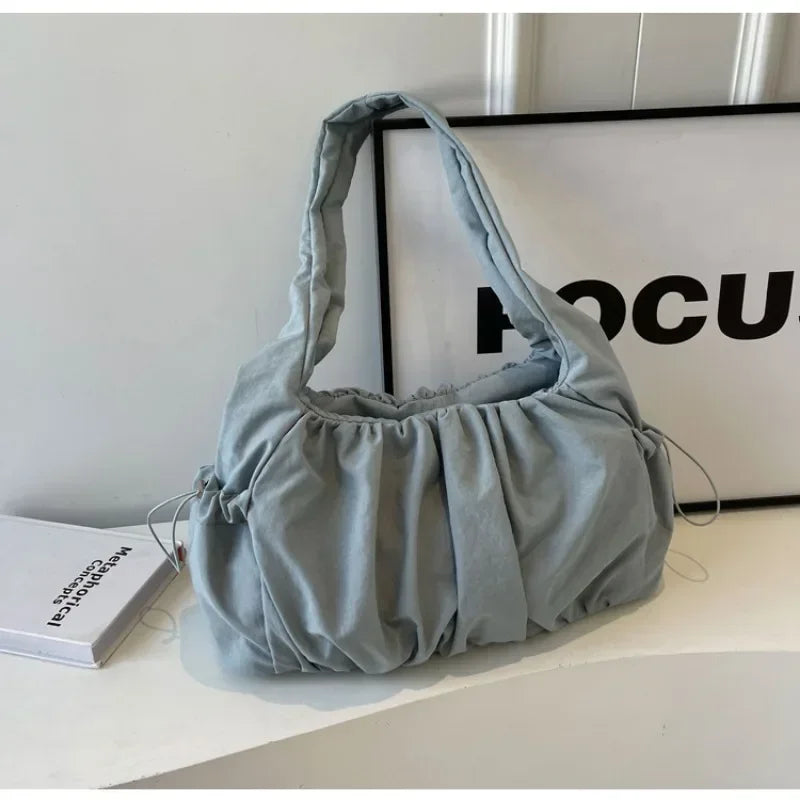 Nylon Shopper Tasche Damen – Große Schultertasche für Uni & Alltag