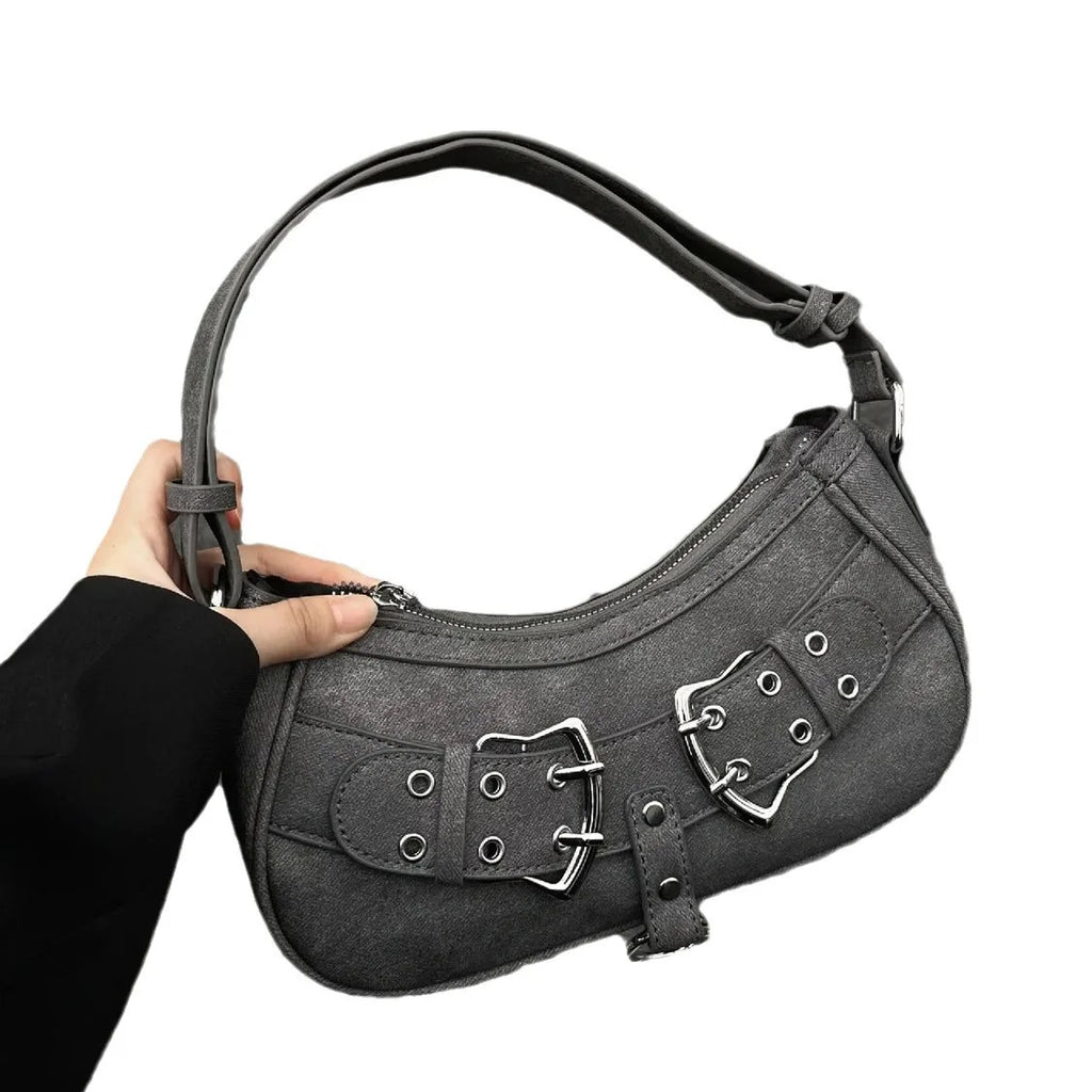 Trendy Unterarmtasche Damen – Casual Schultertasche im Spicy Girl Style