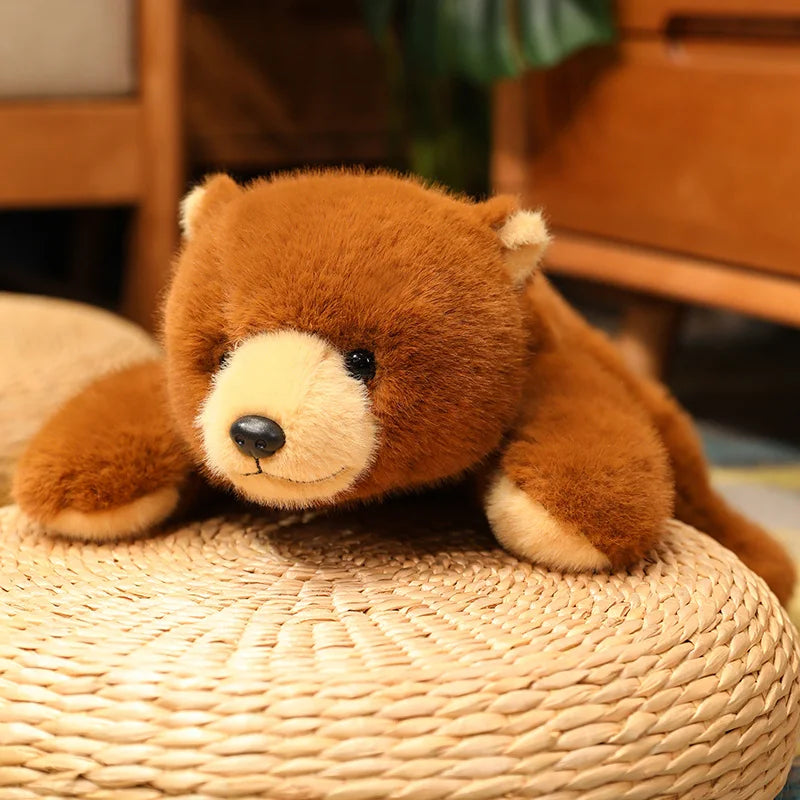 Panda-Plüschtier – Weiches Kuscheltier in Tierform – Gemütliches Sitzkissen, Bodenpolster und Dekokissen – Geschenk für Mädchen