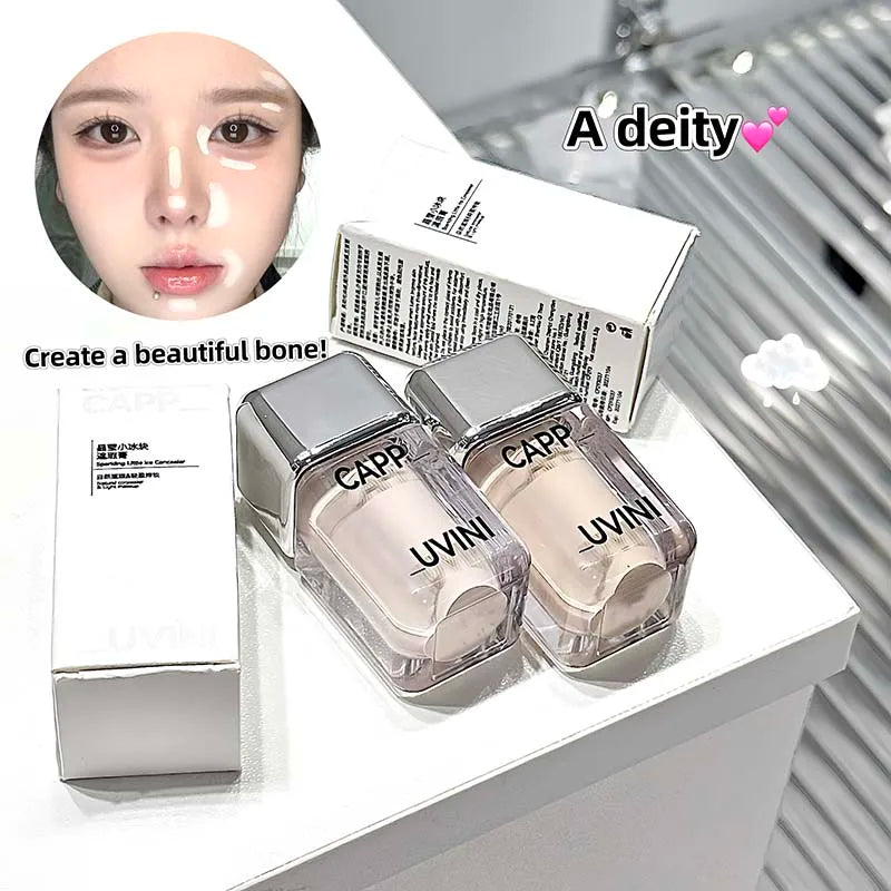 Concealer Creme Cappuvini – Deckt Augenringe & Akne, Aufhellend & Konturierend