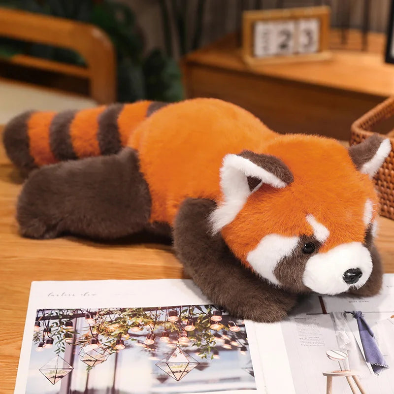 Panda Plush Comfort Soft Animal Plush Raccoon Fox Bear Floor Cushion Birthday Gifts Soft Pillow Toys for Girls Gift Room Decor