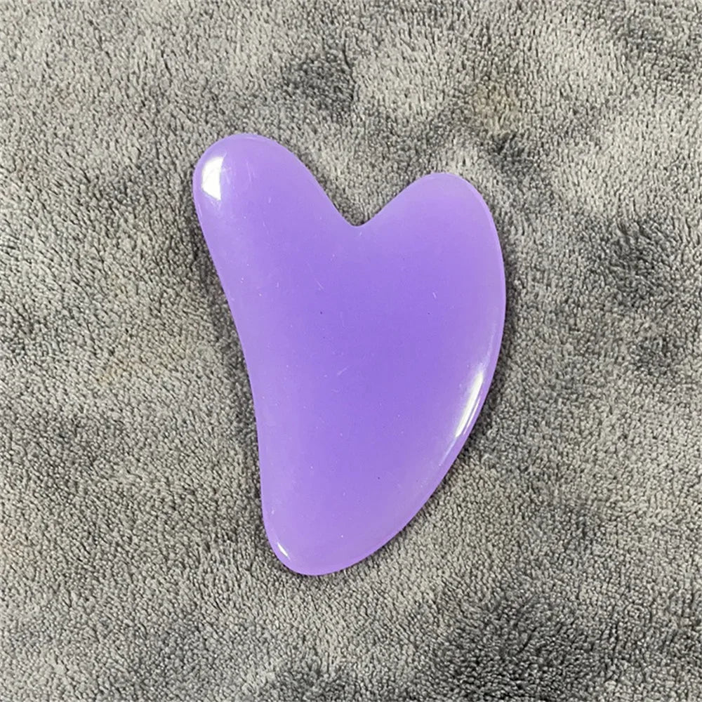 Jade Gua-Sha Gesichtsmassage-Brett – Natürliche Hautpflege & Entspannung