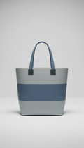 Textil-Shopper mit breiten Henkeln